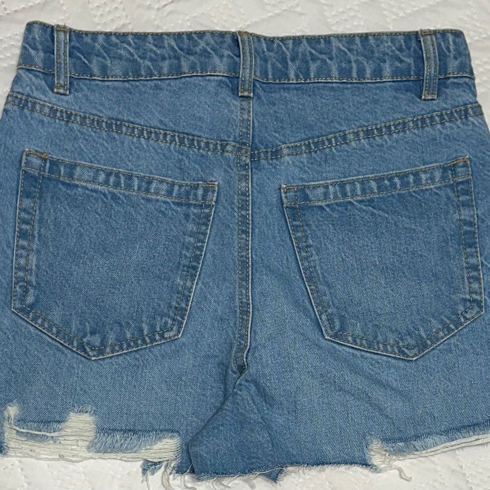 Blue Age High Rise Denim Shorts - Picture 2 of 2